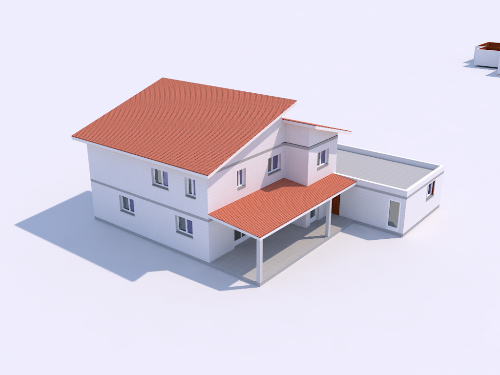 Hausbau Planung 3D Visualisierung<br />
